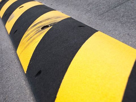 Speed Bump — San Jose, CA — Linear Tech Striping