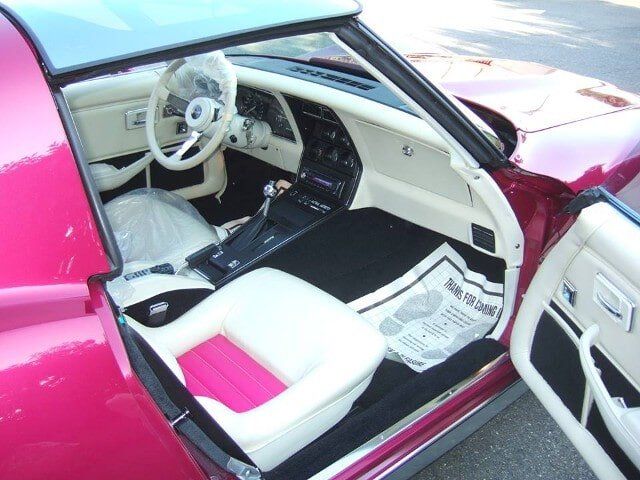 Pink Sports Car