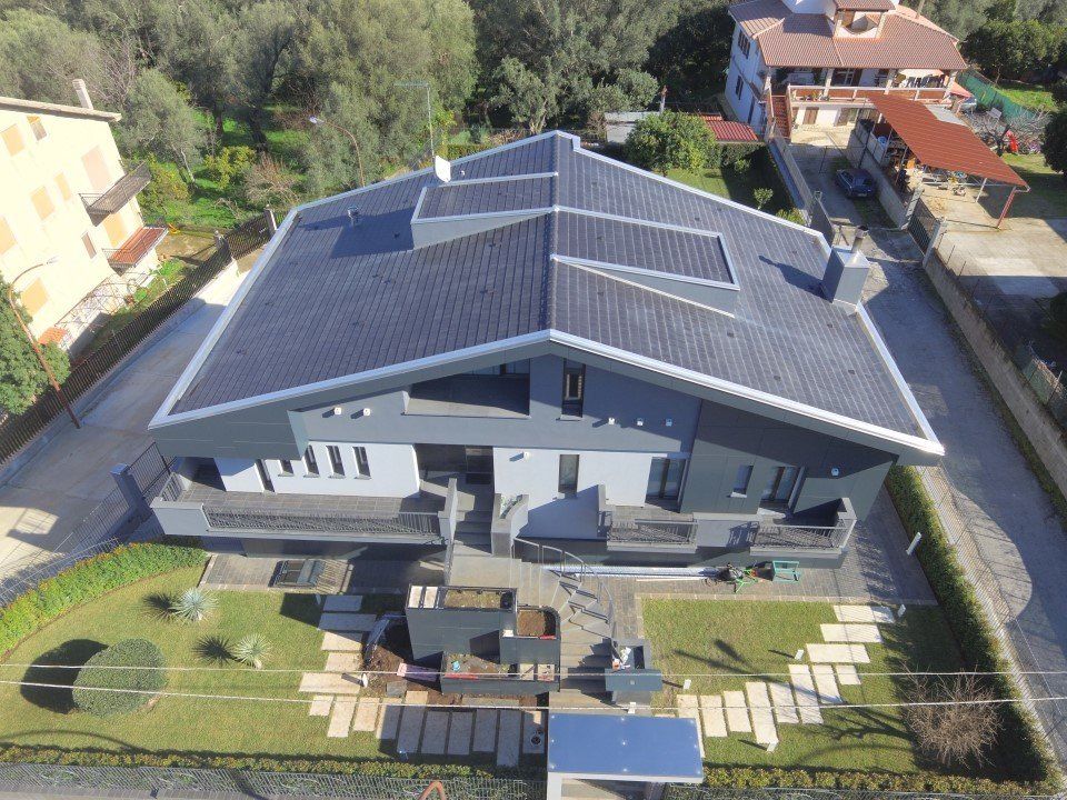 veduta aerea villa