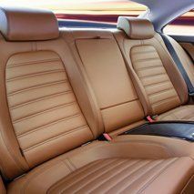 Car upholstery company logo