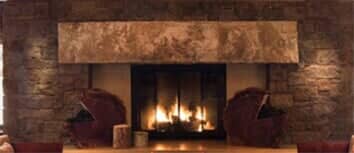 Modern fireplace — Fireplaces in Huntington Station, NY
