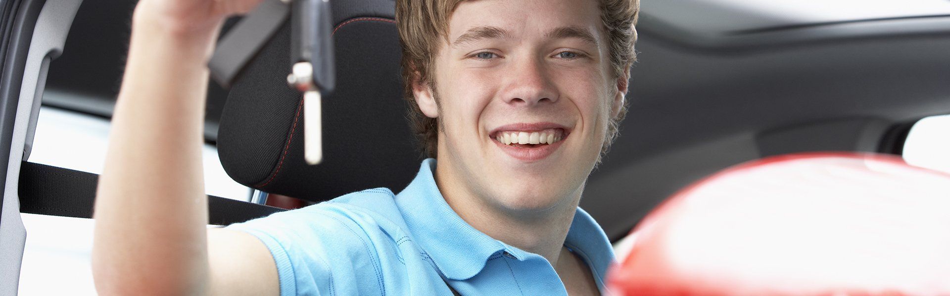 A man smiling