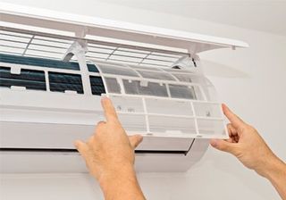 Repairs — Changing the Filter in the Air Conditioner in Andover, NJ Repairs — Changing the Filter in the Air Conditioner in Andover, NJ