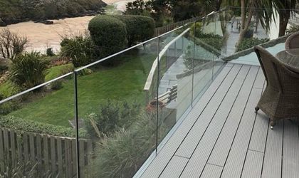 railings and balconies for a house