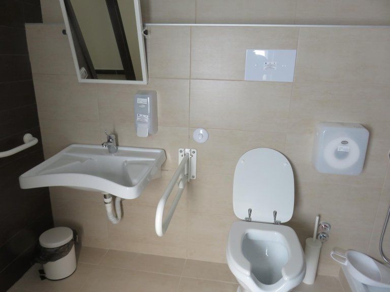 bagno di una casa di riposo