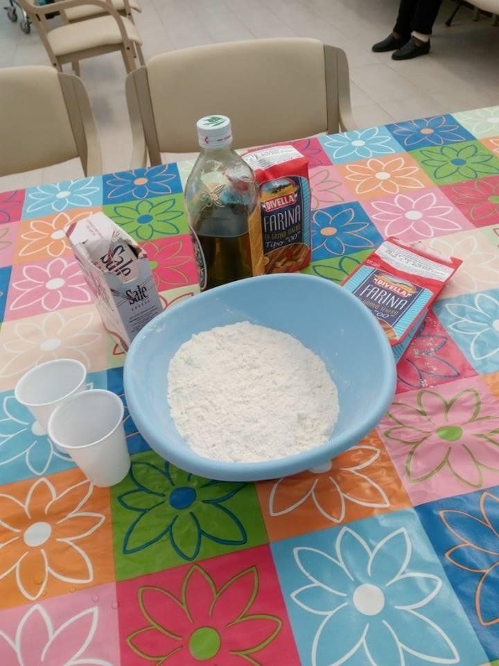 ingredienti per la preparazione del pane