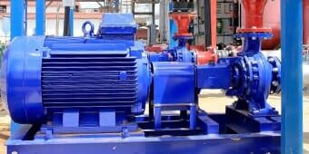 Blue water pump — fire sprinkler in Glassboro, NJ Blue water pump — fire sprinkler in Glassboro, NJ