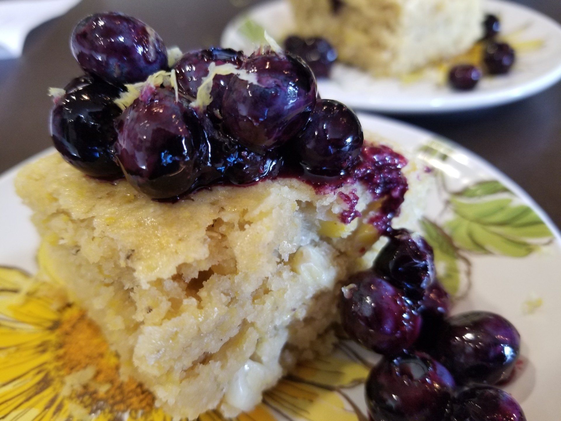 Blueberry dessert
