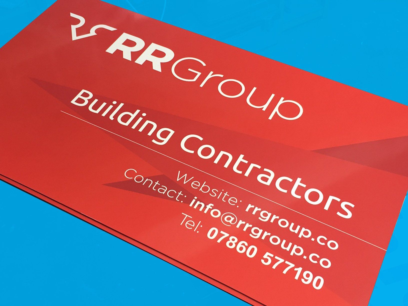 printed site board