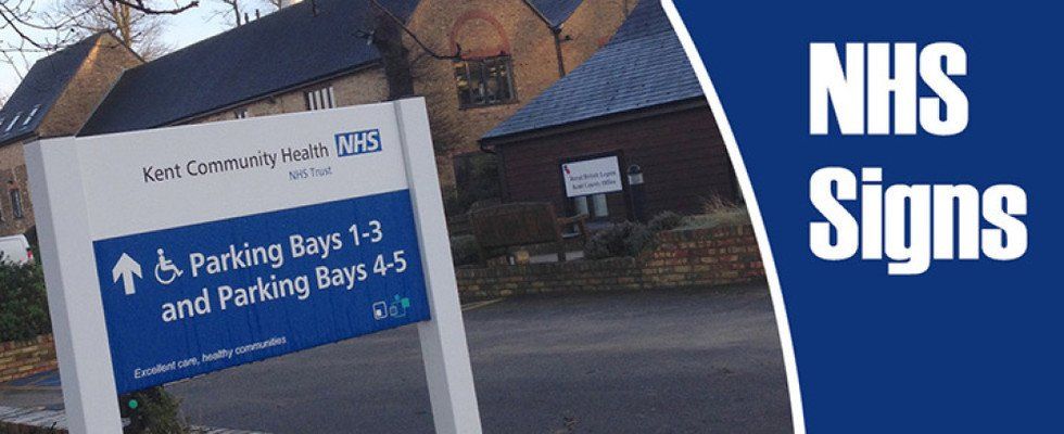 NHS signs