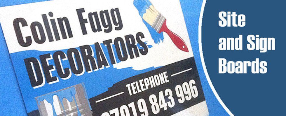 Site and sign boards