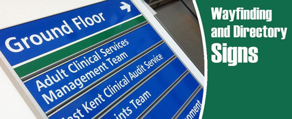 Wayfinding and directory signs