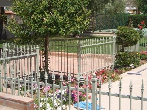 Removable — Gray Iron Fence in Mesa, AZ