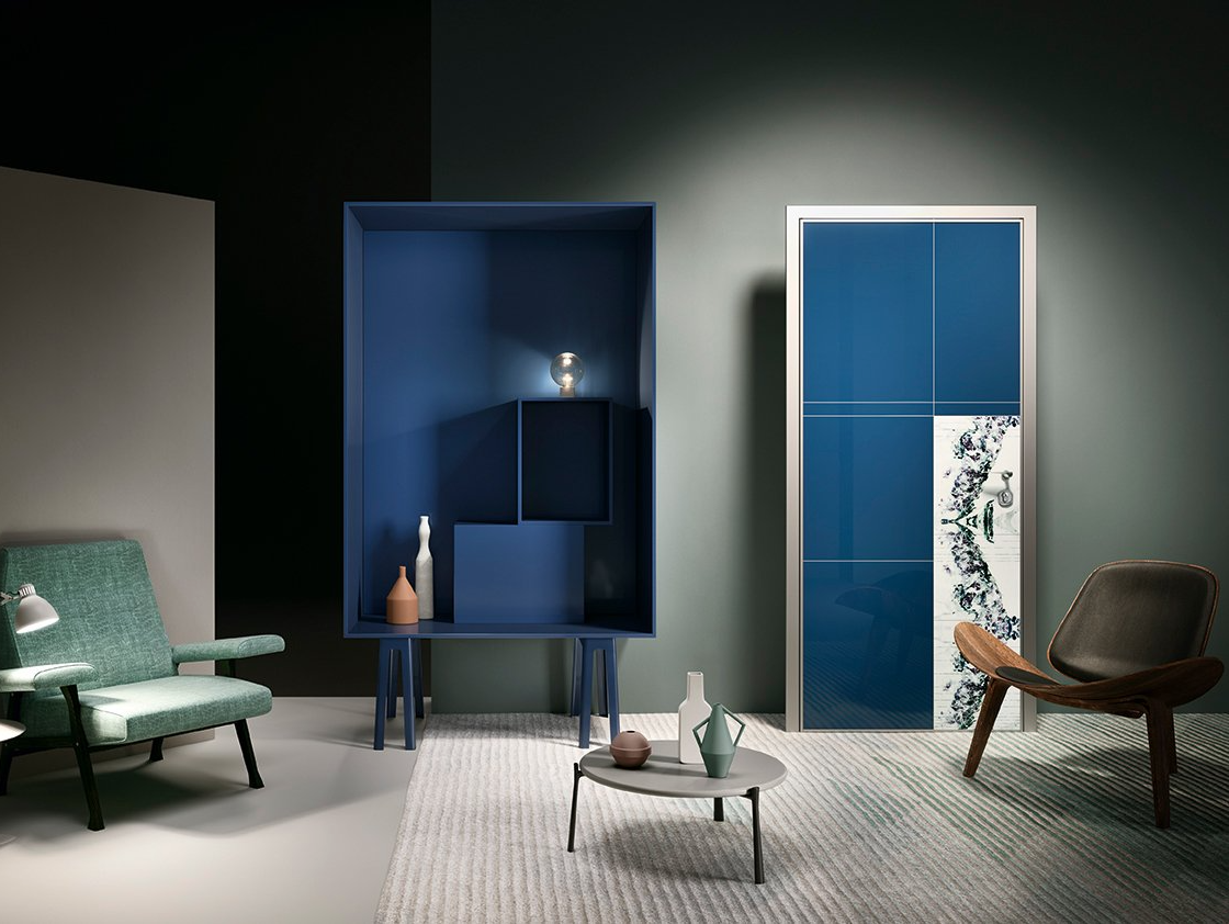 porta blindata interno design