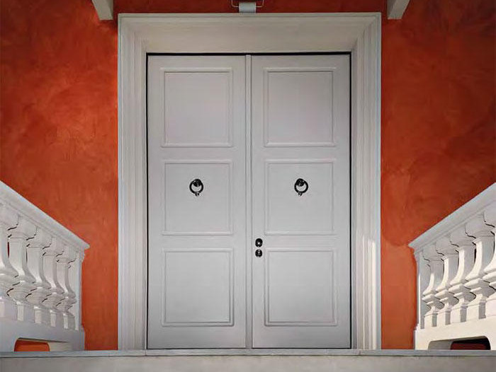 porta blindata due ante vittoriana