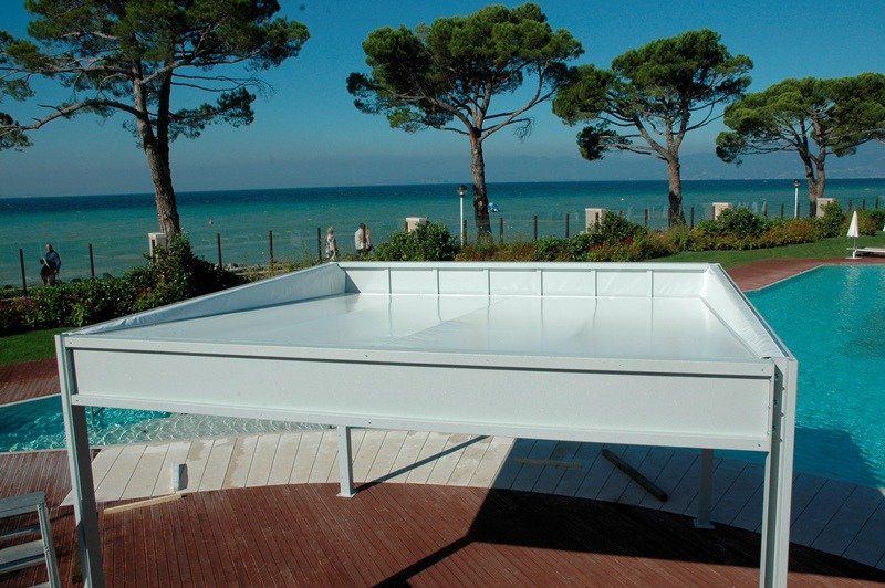 gazebo in acciaio