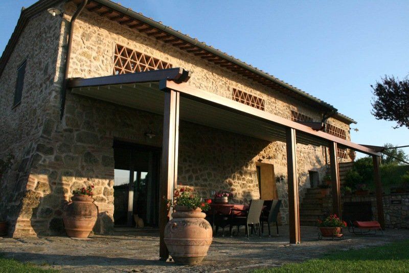 tettoia in legno