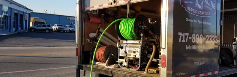 Grease Trap Cleanout Truck in Lancaster, PA | High Pressure Water Jetting
