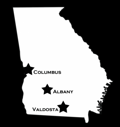 Georgia Map Georgia Map