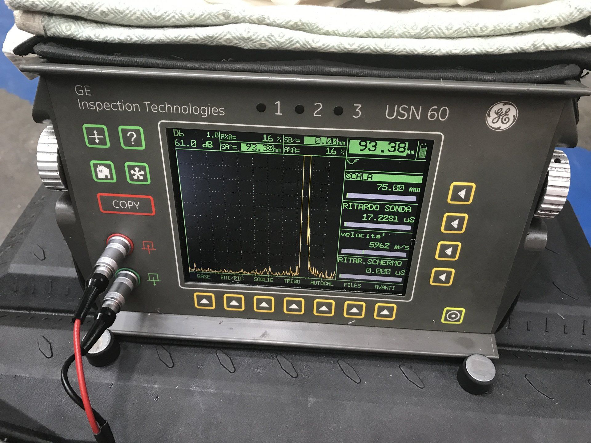 Un dispositivo che riporta USN 60