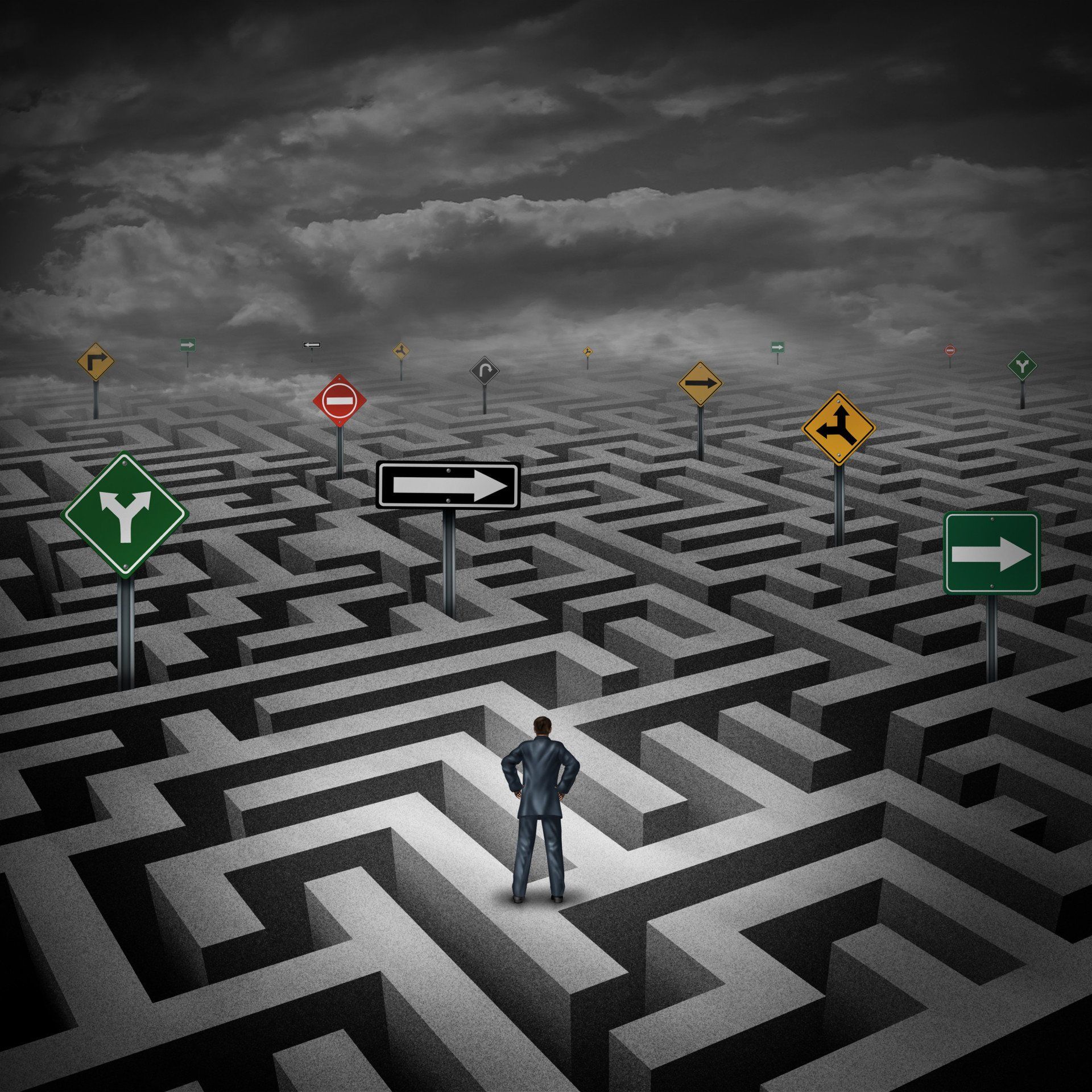 Maze of hazards