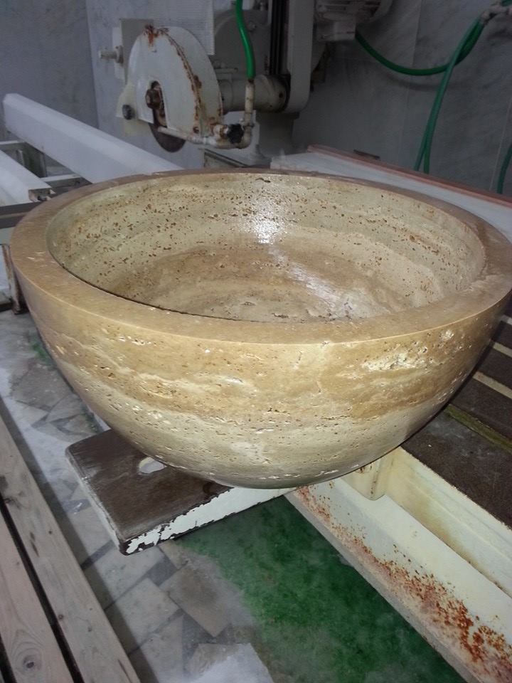 Recipiente in marmo