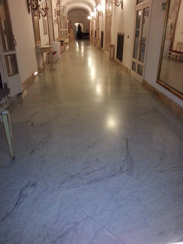 Pavimento di marmo