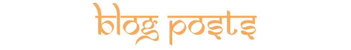 blog posts