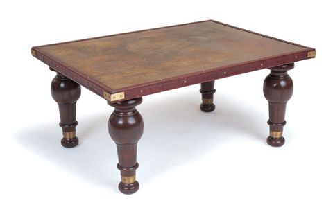 Serengeti Map Cocktail Table