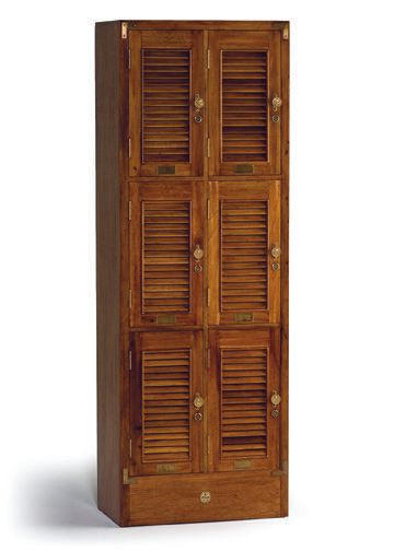 Louver Locker - Emerald Isle Finish