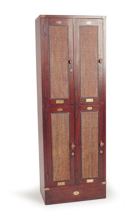 Rattan Double Locker