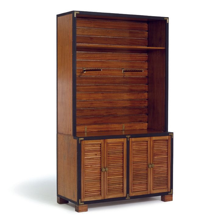 Emerald Isle Slatwall Display Cabinet