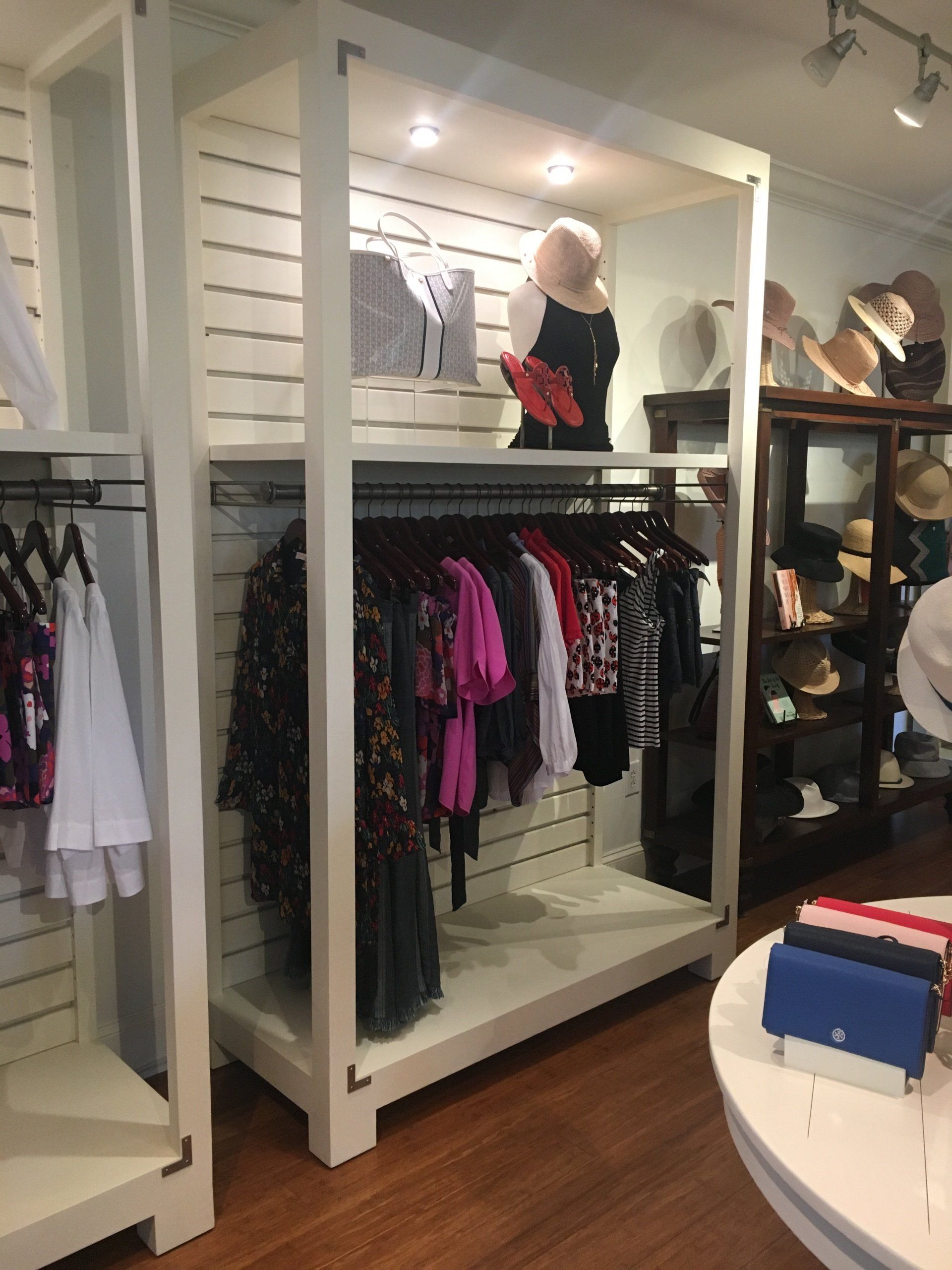 Hanging display for golf club house pro shop by