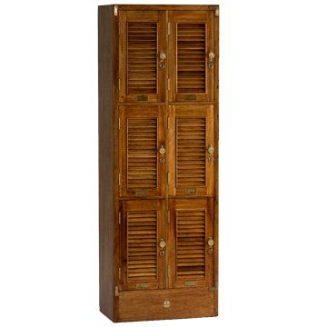 Emerald Isle Louvered Locker