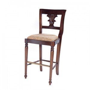 Palm Side Barstool - Upholstered