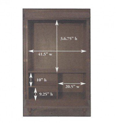Small Dutch Kast Armoire Interior Dimensions