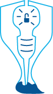 abstract illustration of patent law