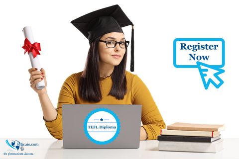 online student graduating