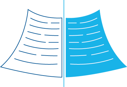 written translations abstract illustration
