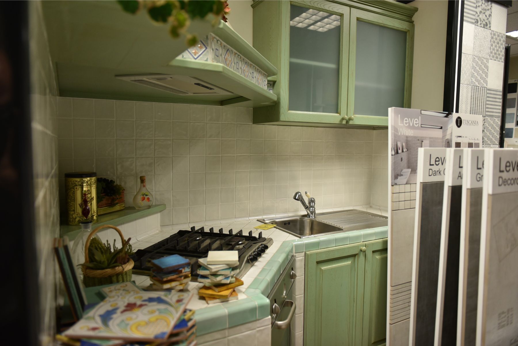 Cucina verde