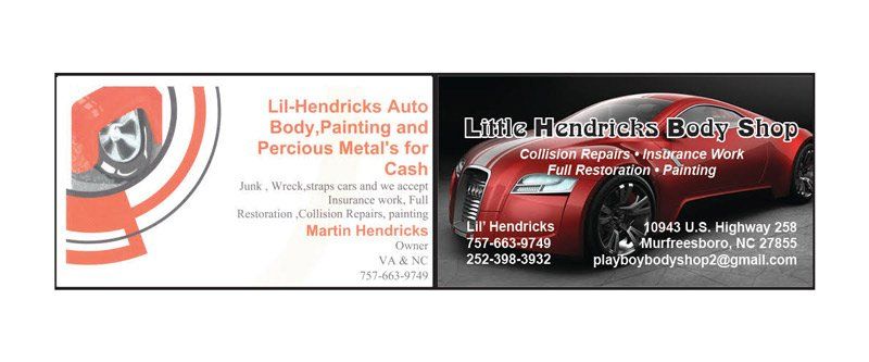 Redesigned business card at Richwood Graphics Graphic Design service for business cards
