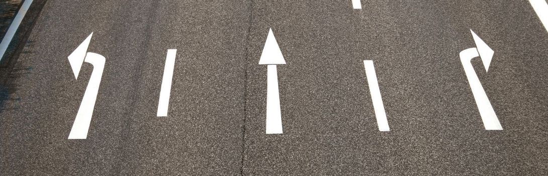 Road made from asphalt in Wellington