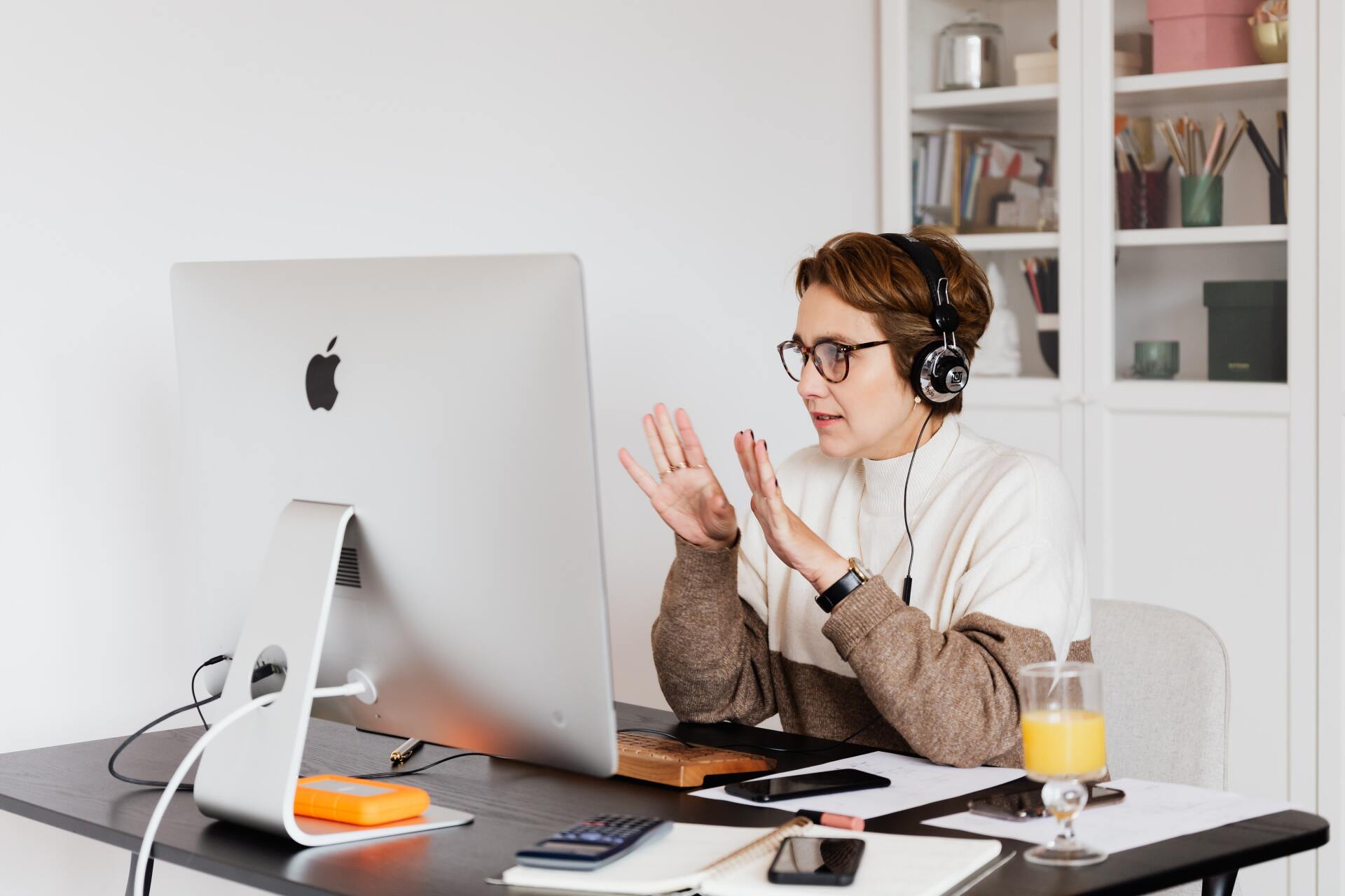 working from home and calling your boss