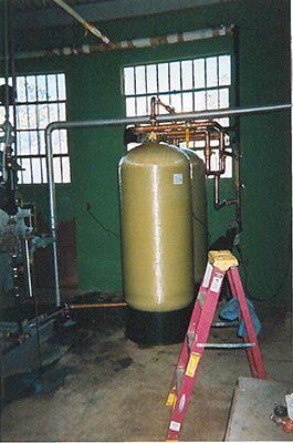 Water filter near the wall - Water Consultants in Vineyard Haven, MA