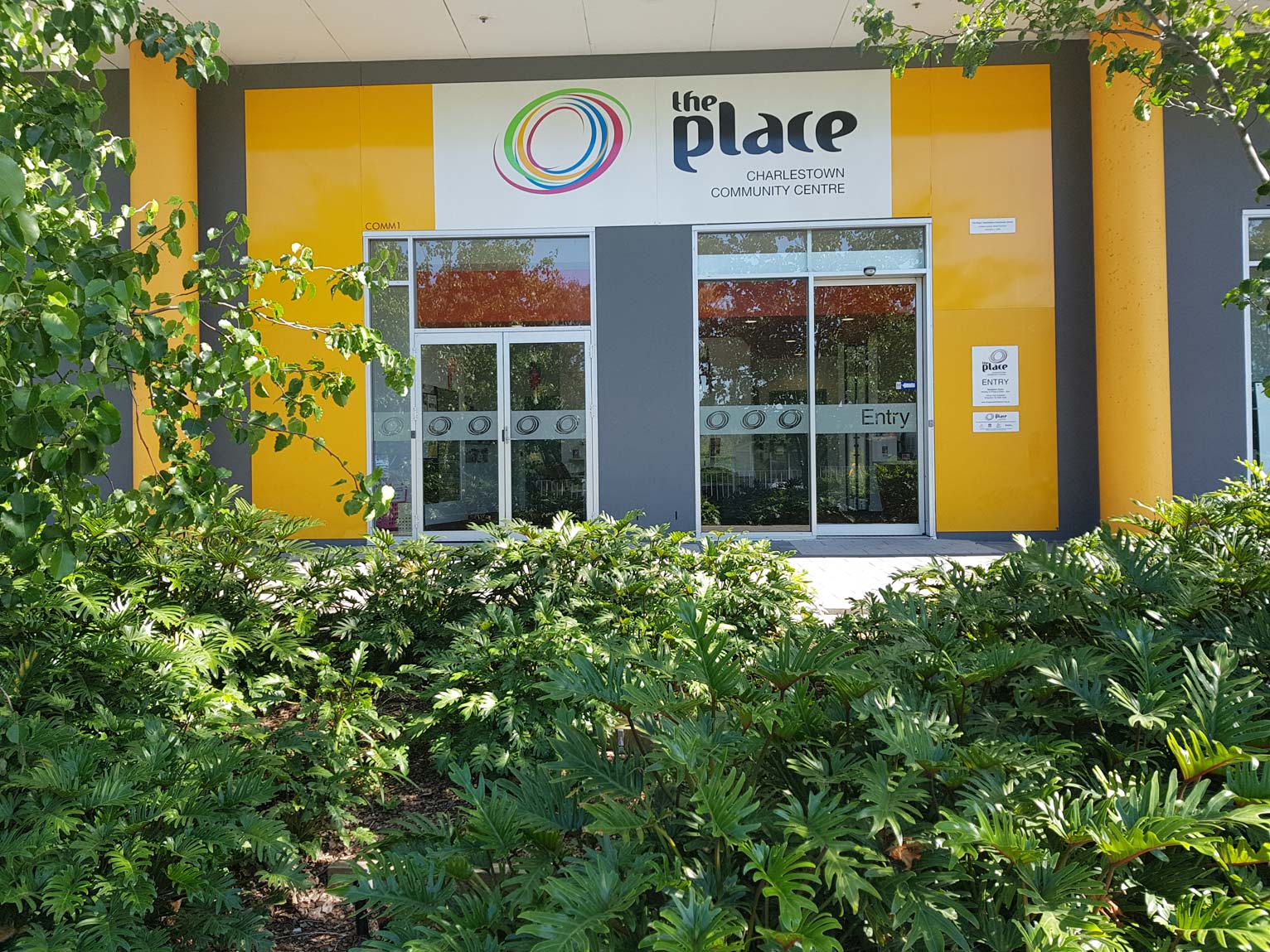 The Place front door