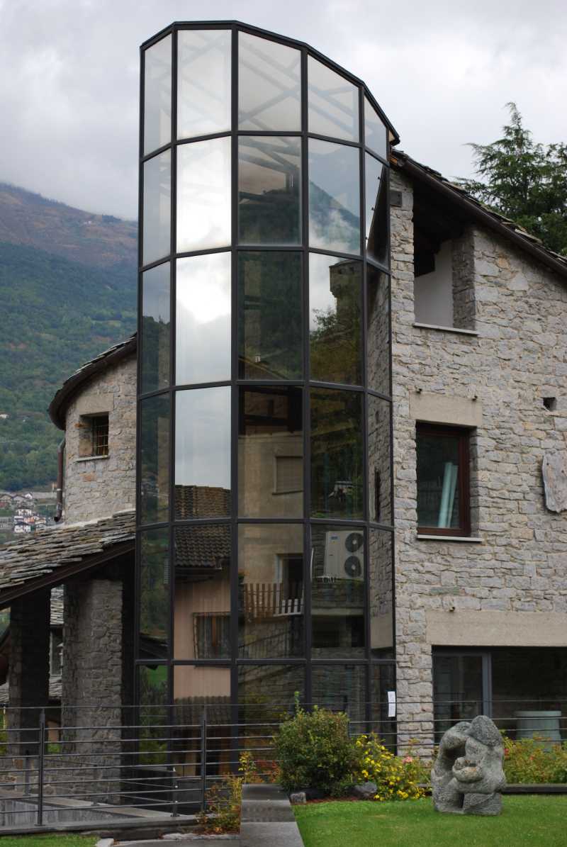 ascensore esterno