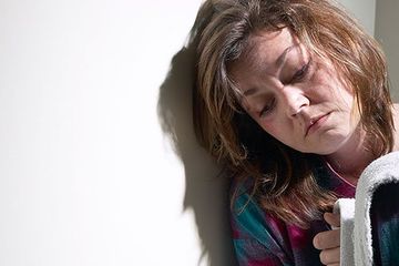Domestic Violence — Lonely Woman Suffering From Pain in Savannah, GA