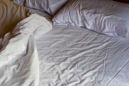 letto disfatto