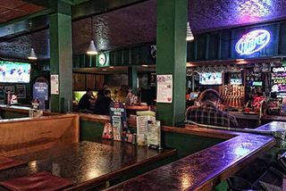 inside the bar