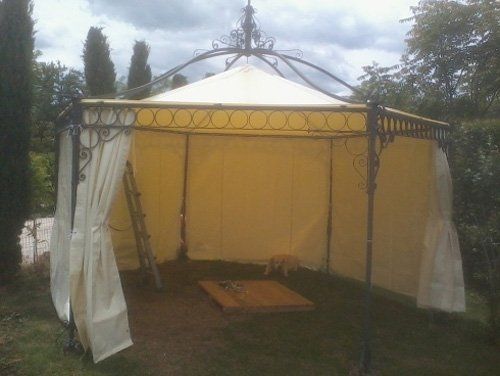 un gazebo